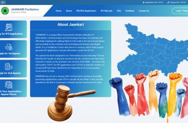 Bihar Launches Jaankari 2.0 — A Whole New Era of RTI Transparency